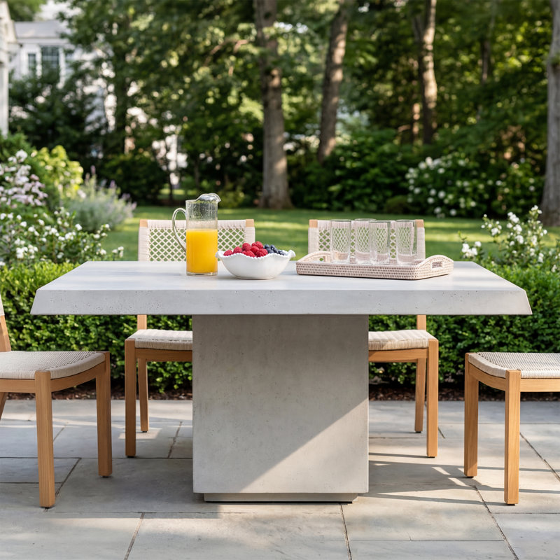 Amber Lewis x Four Hands Avila Outdoor Dining Table | Birch Lane